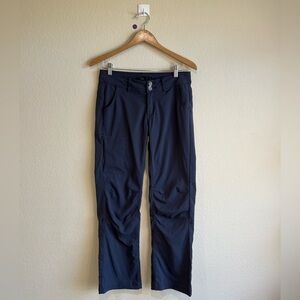 Prana roll up black hiking pants 4